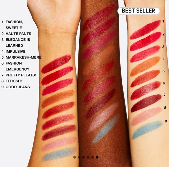 (LGSF) NEW MAC Powder Kiss Liquid Lipcolour *HAUTE PANTS* / 0.17 oz / New In Box - Picture 8 of 13